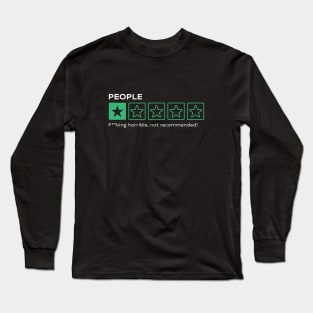 People Review - Horrible Long Sleeve T-Shirt